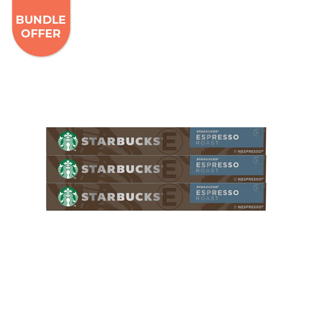 Bundle of 3 : Starbucks Nespresso Compatible Dark Roast Pods(Best Before 19/11/2025)