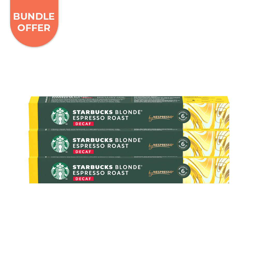 Bundle of 3 : Starbucks - Blonde Espresso Roast Decaf