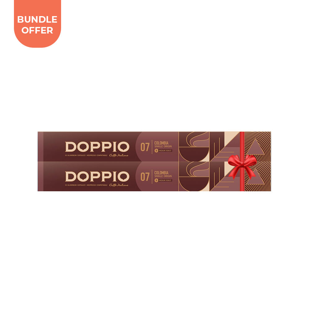 Bundle Offer (Buy 1 Get 1) : Doppio - Nespresso compatible - Colombia