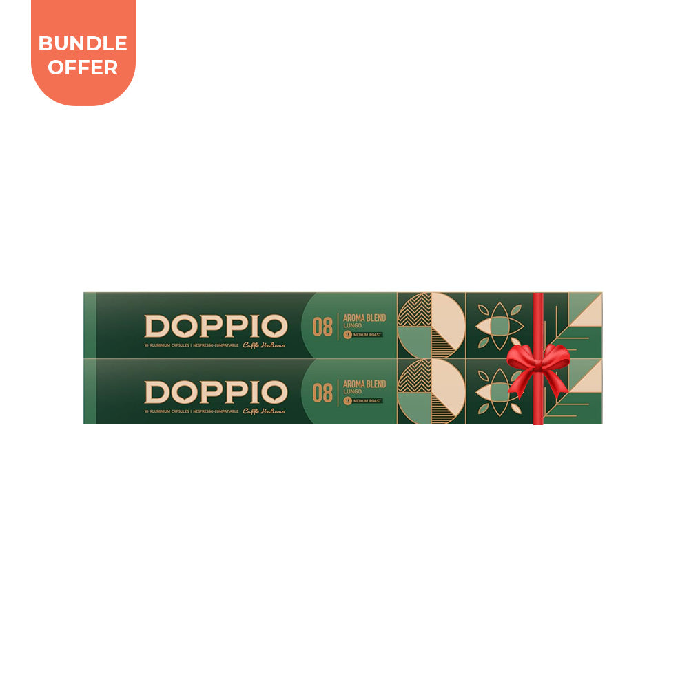 Bundle Offer (Buy 1 Get 1) : Doppio - Nespresso compatible - Aroma Blend