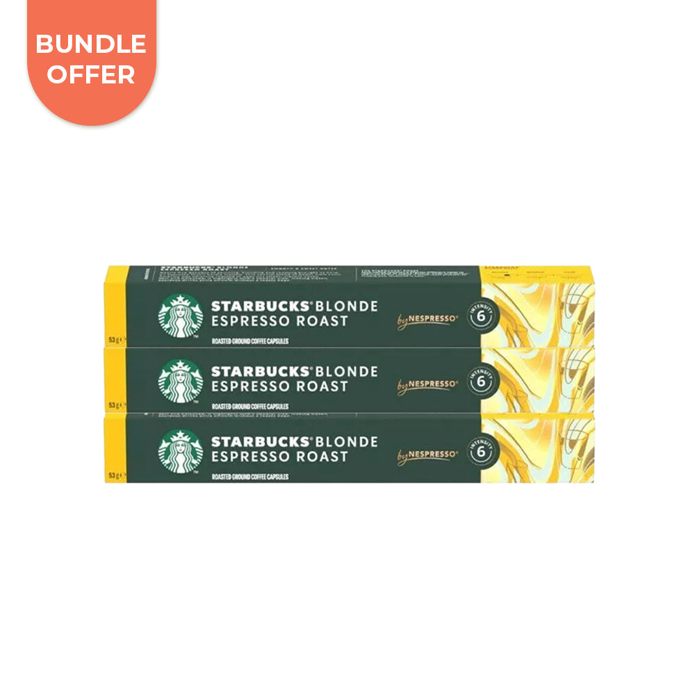 Bundle of 3 : Starbucks Nespresso Compatible Blonde Roast Pods