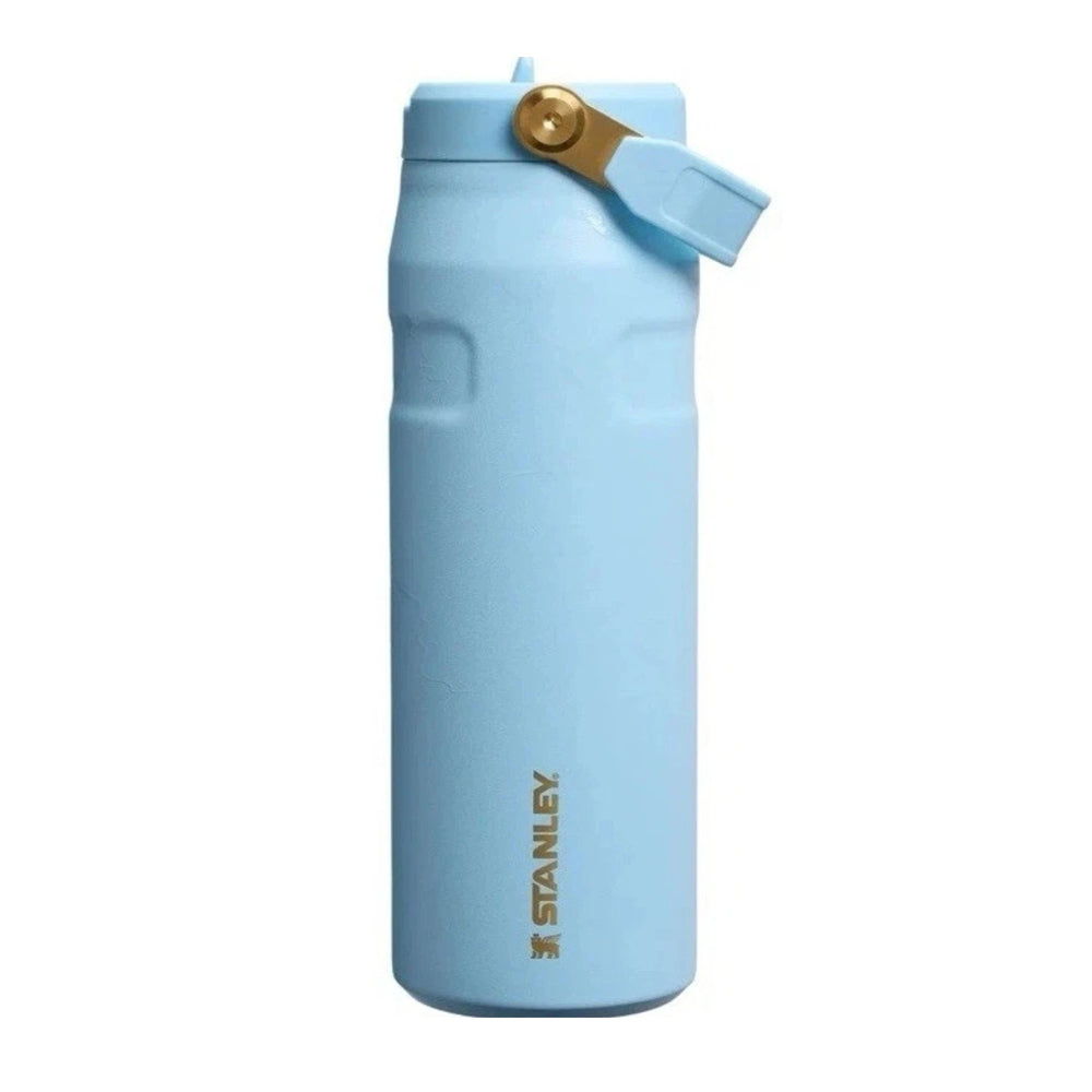 Stanley - The Ice Flow Bottle with Flip Straw Lid - 24 oz / 710 ml - Messi Striker Blue