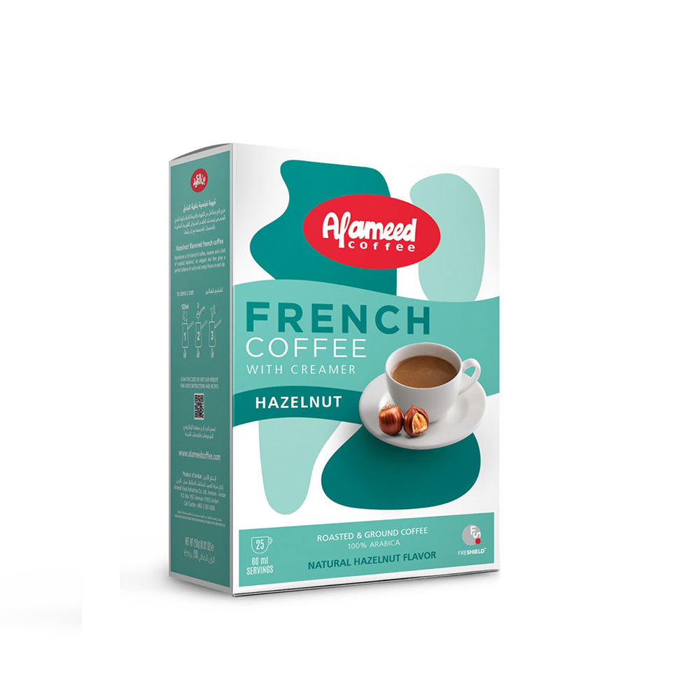 Al Ameed - French Coffee with Creamer - Hazelnut - 200g