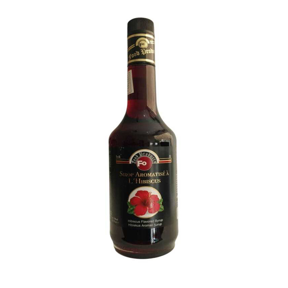 Fo - Flavored syrup - Hibiscus Syrup - 700ml