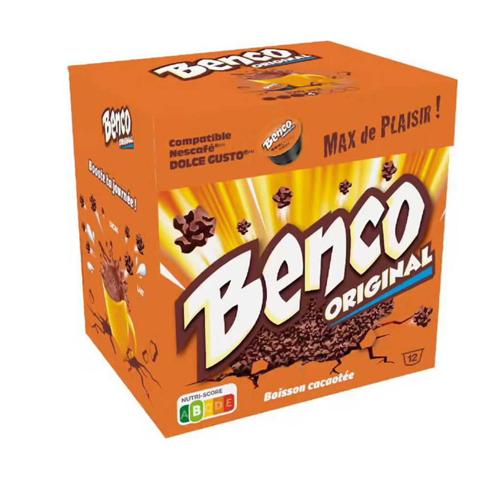 BENCO - Dolce Gusto Compatible - Hot Chocolate - 12 Capsules