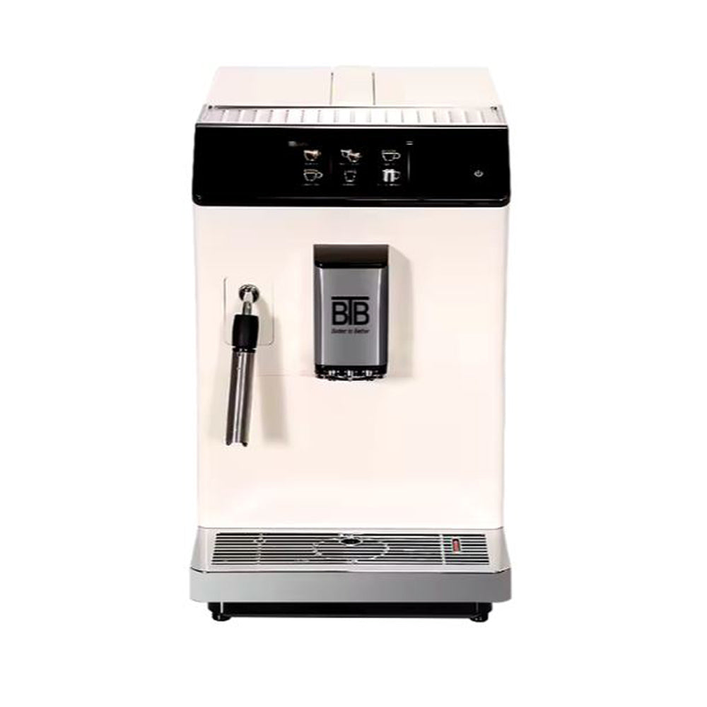 BTB Fully Automatic Coffee Maker Home Use Touch Panel Bean-to-Cup - White