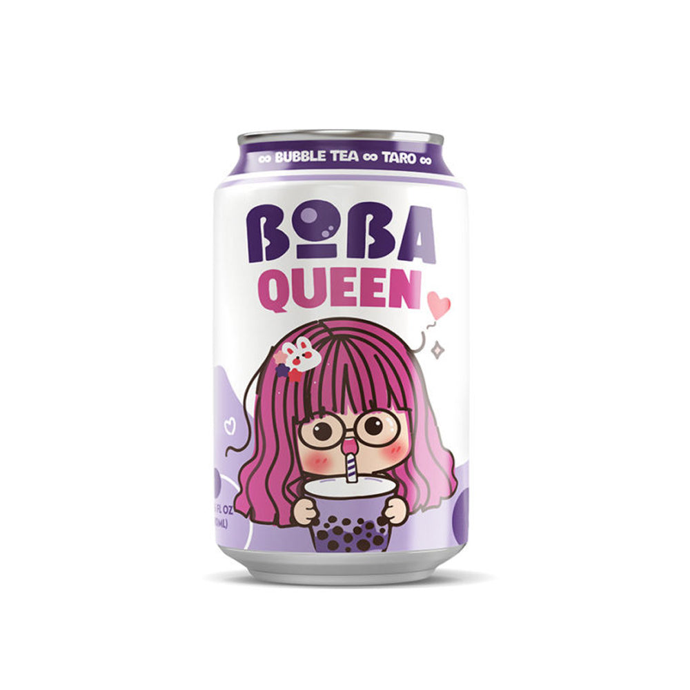 Boba Queen - Bubble Milk Tea - Taro - 330ml