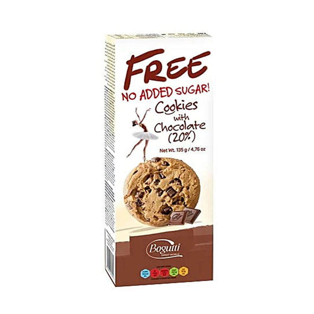 Bogutti - Cookies with Cocolate (20%) - sugar free - 135g
