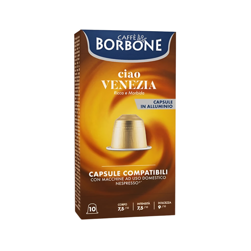 Borbone - Nespresso Compatible - Ciao Venezia - 10 Capsules