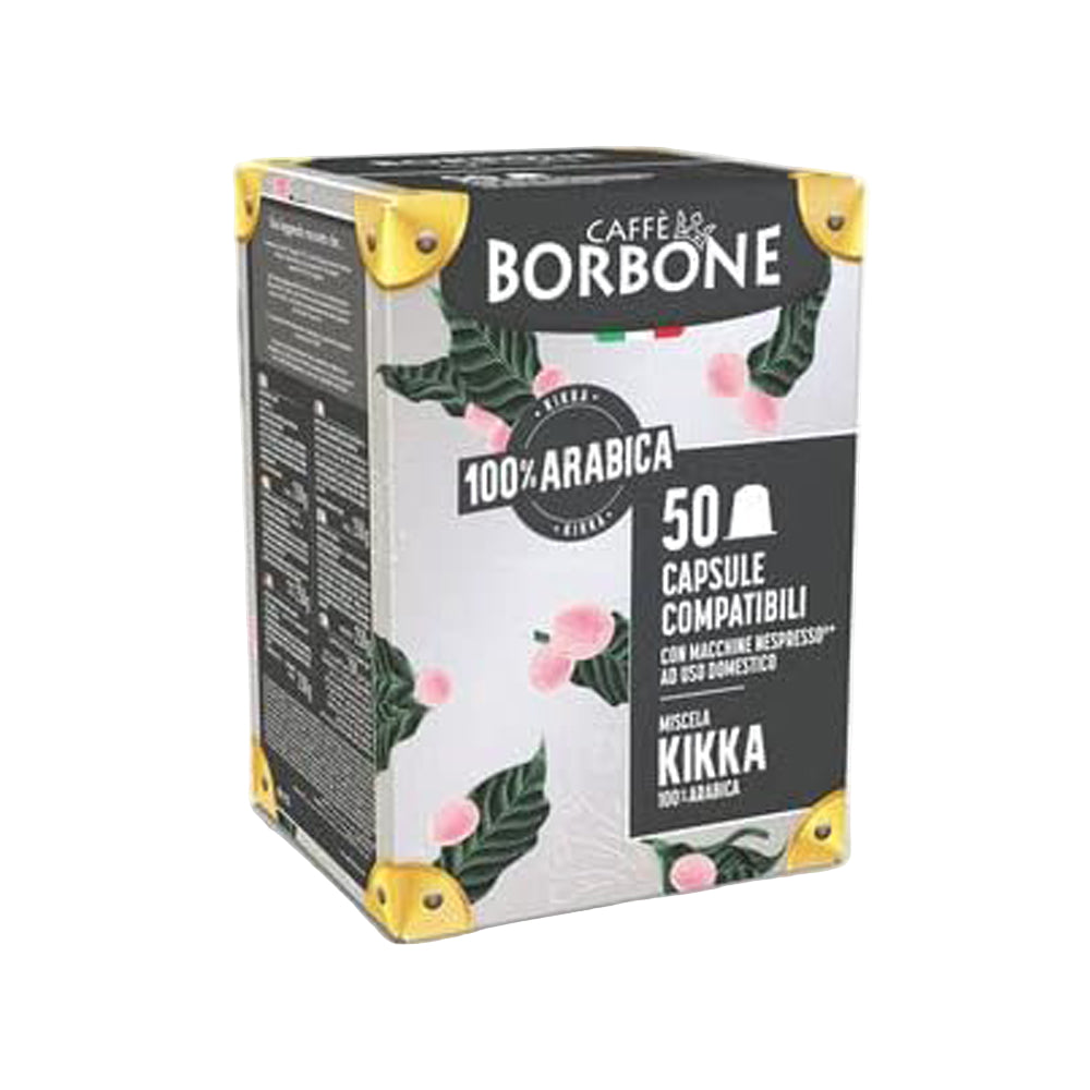 Borbone - Nespresso Compatible Capsules - Miscela KIKKA - 50 Capsules