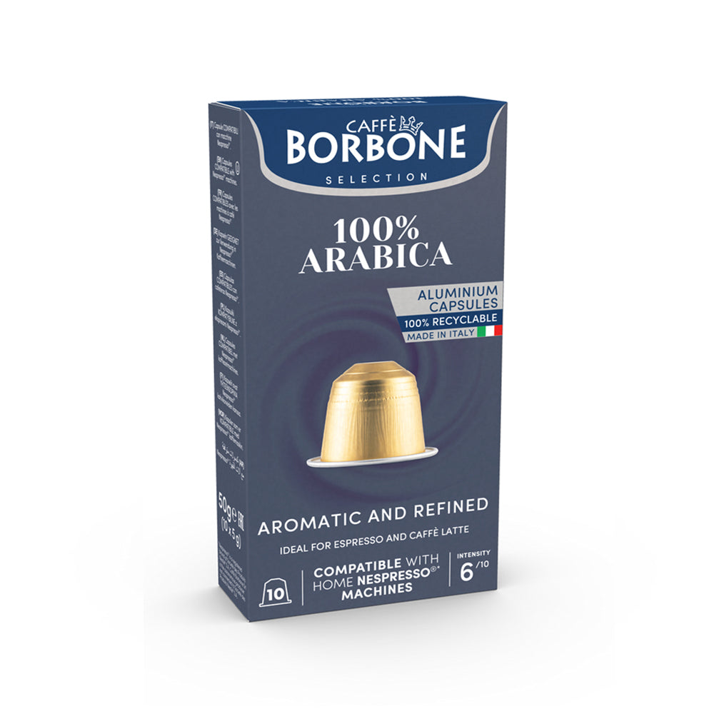 Borbone - Nespresso Compatible - 100% Arabica - 10 Capsules
