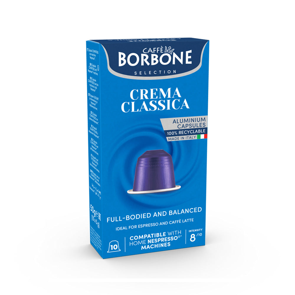 Borbone - Nespresso Compatible - Crema Classica - 10 Capsules