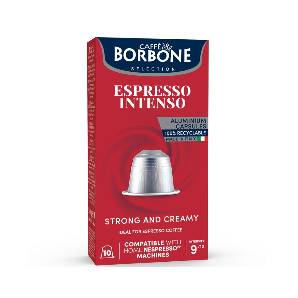 Borbone - Nespresso Compatible - Espresso Intenso - 10 Capsules