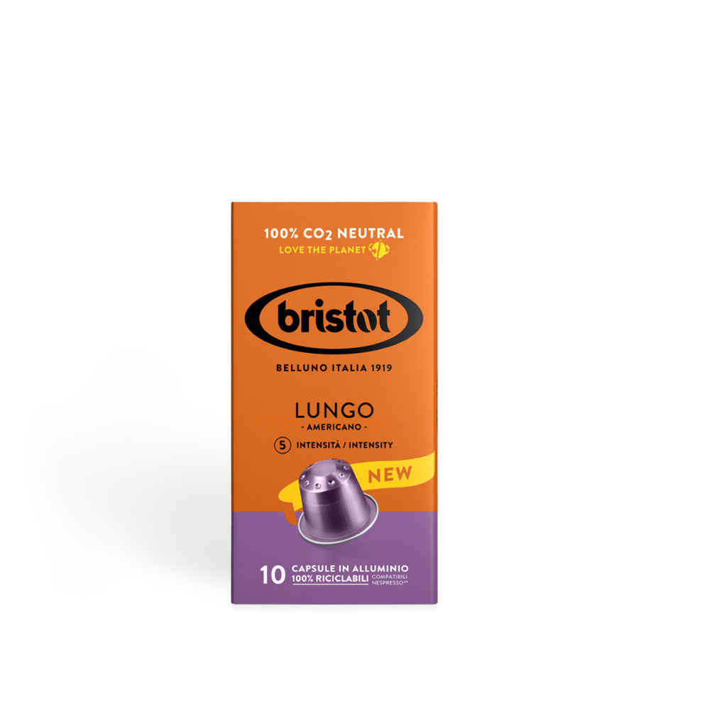 Nespresso Bristot Lungo - 10 Capsules