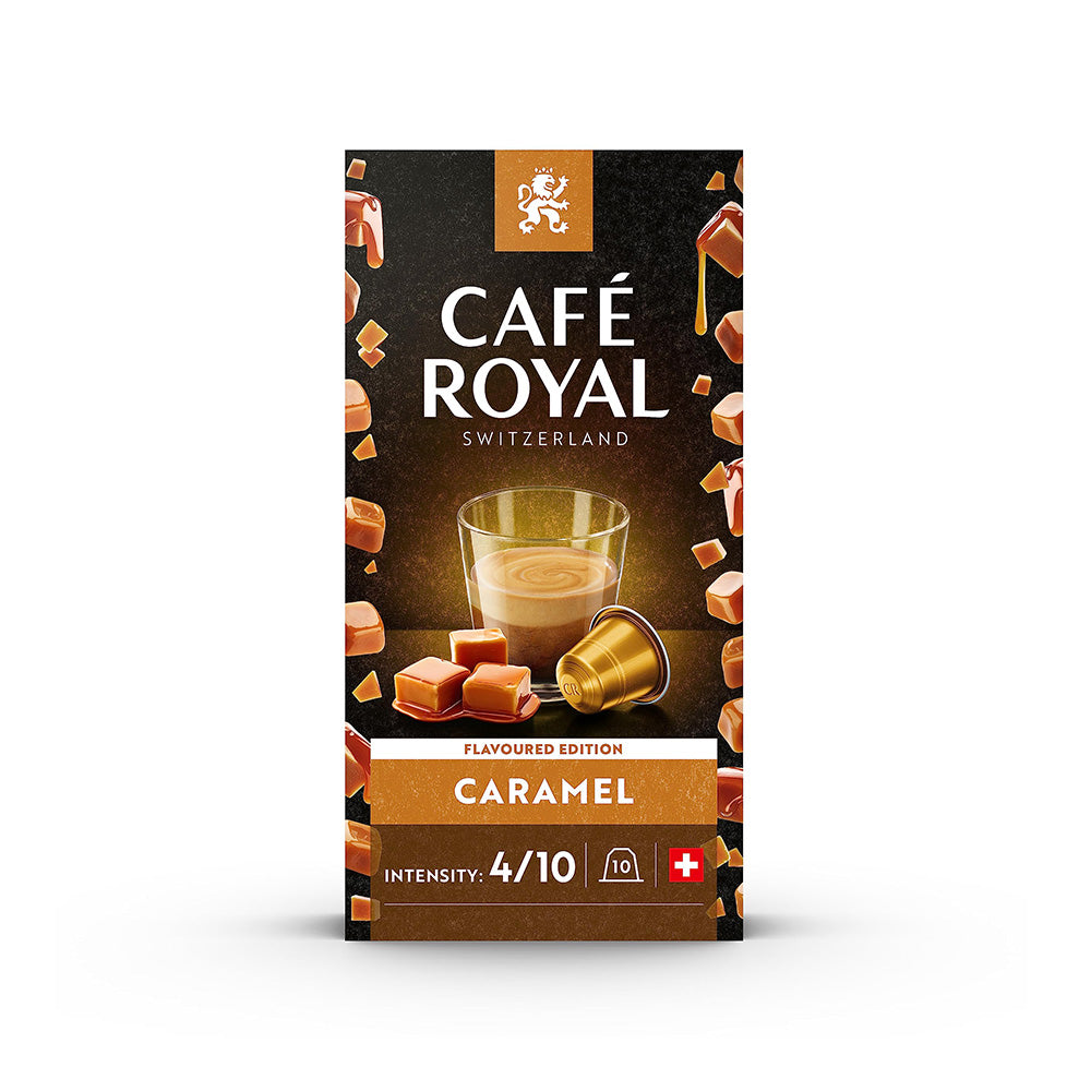 Cafe Royal Nespresso Compatible Pods Caramel - 10 Capsules