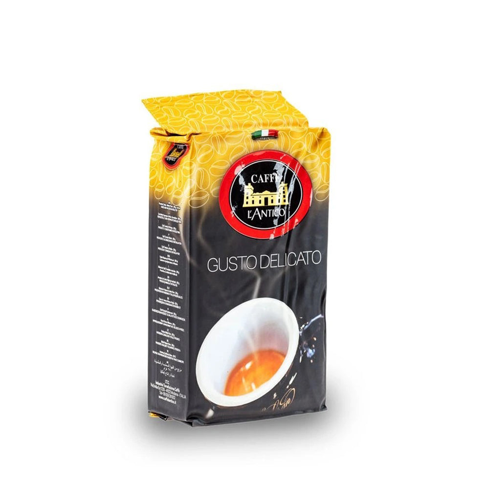Caffe L'antico - Espresso Ground Coffee - Gusto Delicato - 250g