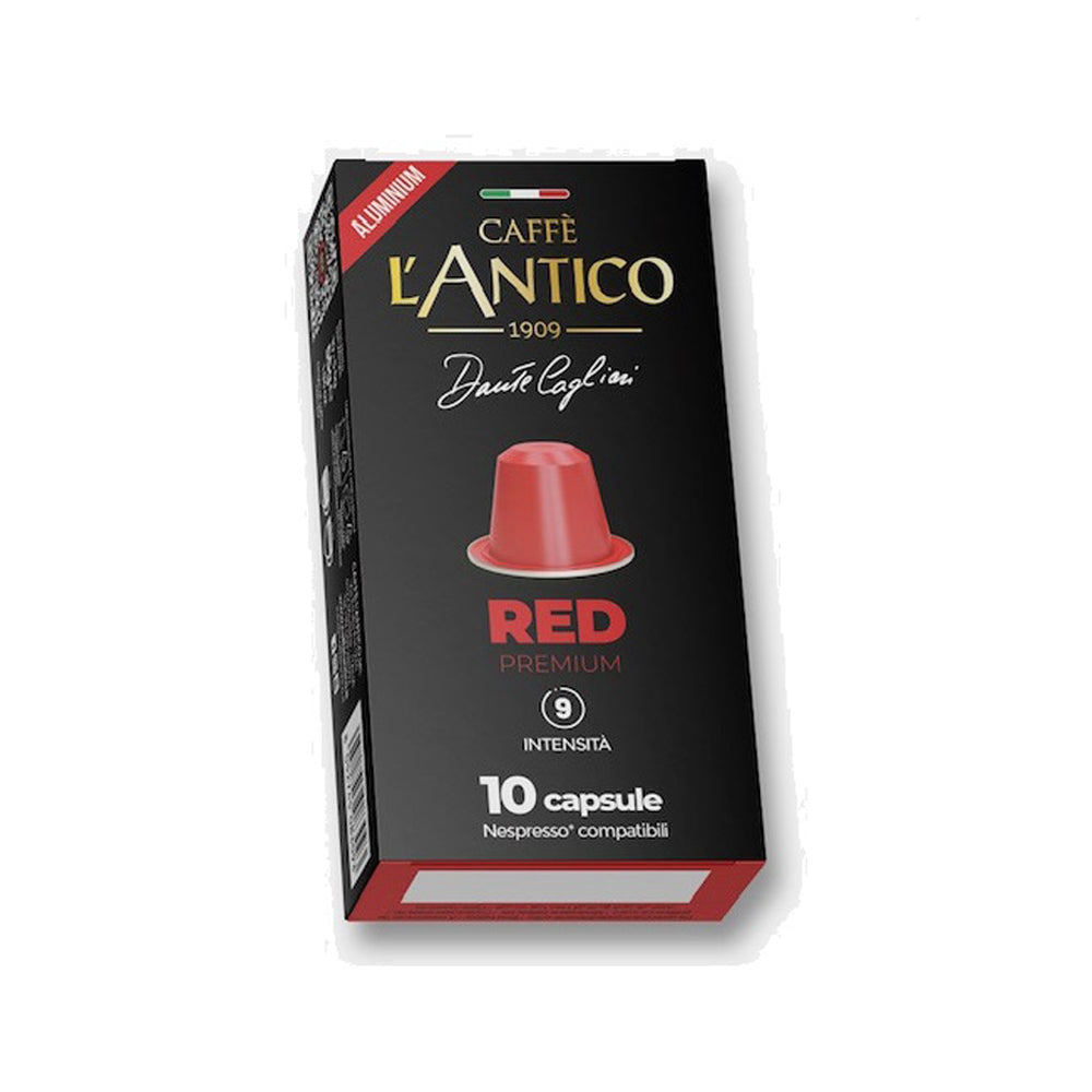 Caffe L'antico - Nespresso Compatible - Red - 10 Capsules