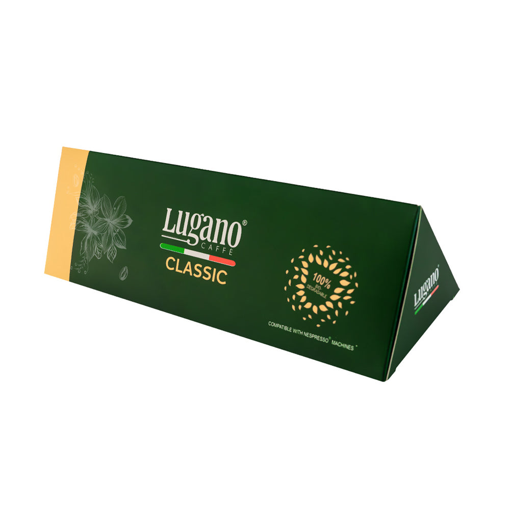 Lugano Caffe - Nespresso Compatible - Classic - 10 Capsules