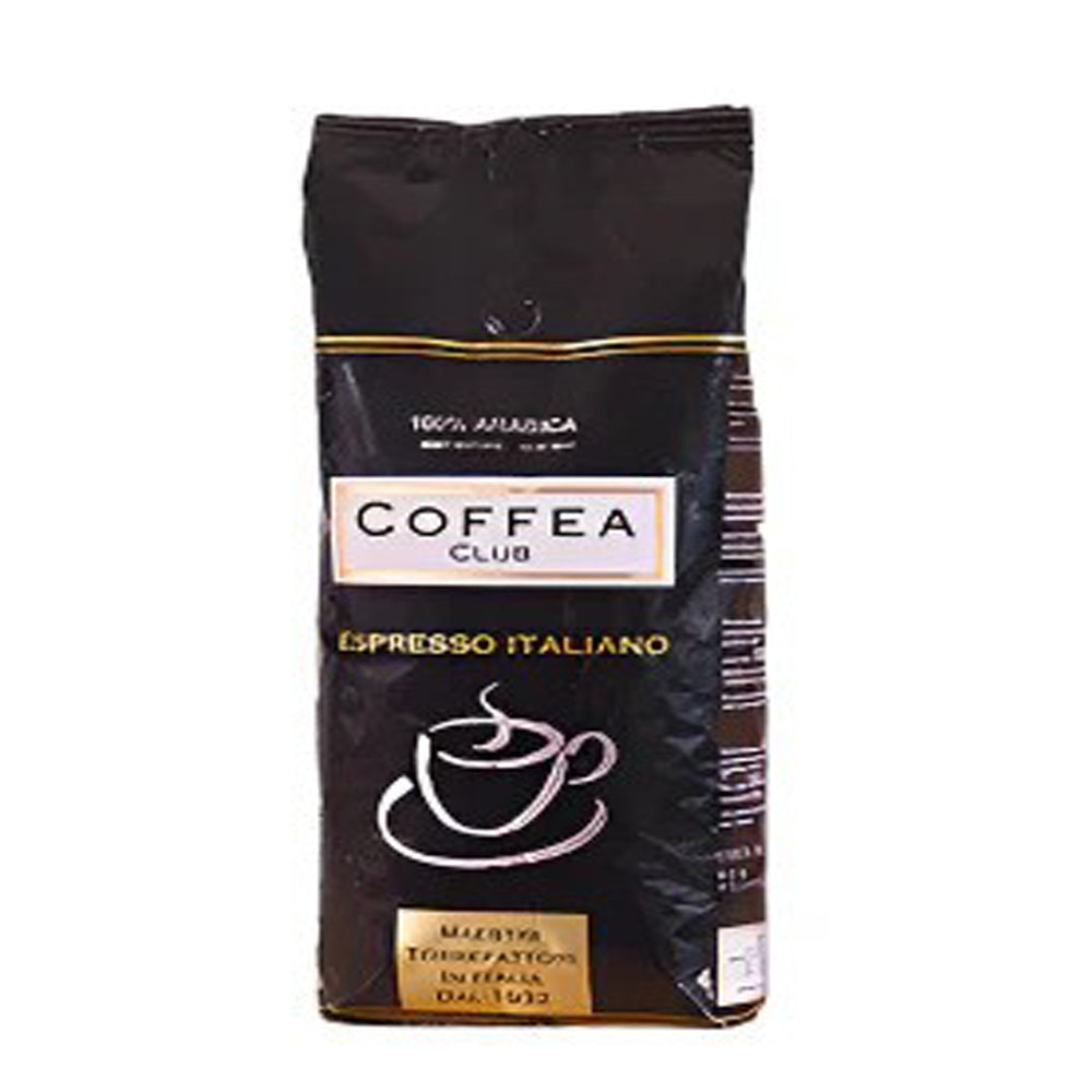Coffe Club - Espresso Italiano Coffee Beans - Black - 1kg