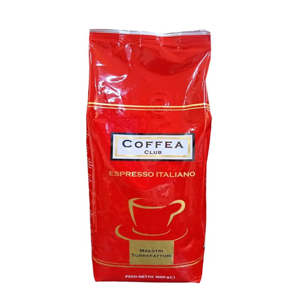 Coffe Club - Espresso Italiano Coffee Beans - Red - 1kg