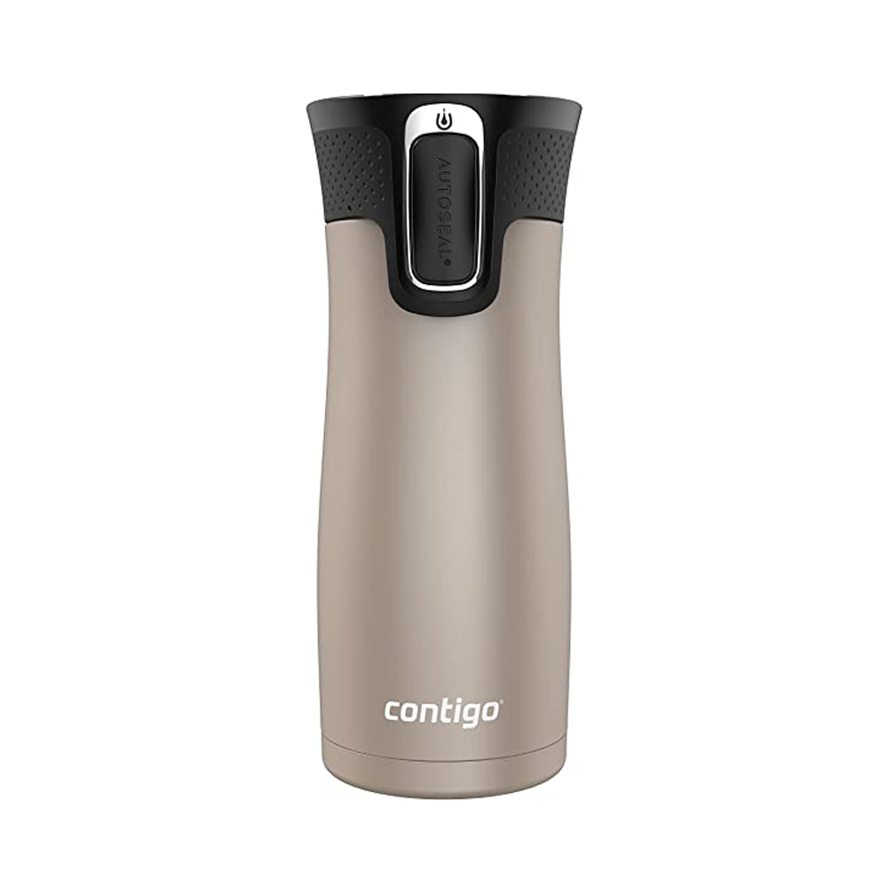 Contigo - Autoseal West Loop Vacuum Insulated Stainless Steel Travel Mug - 16oz/473mL - Brown Sugar