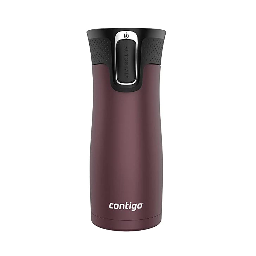 Contigo - Autoseal West Loop Vacuum Insulated Stainless Steel Travel Mug - 16oz/473mL - Chocolate Truffle Metallic