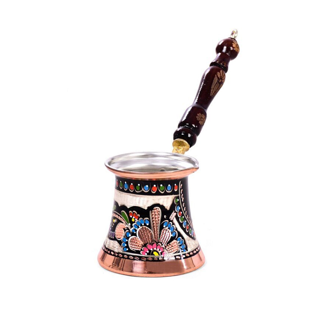 Copper Coffee pot -  Black - 240 ml