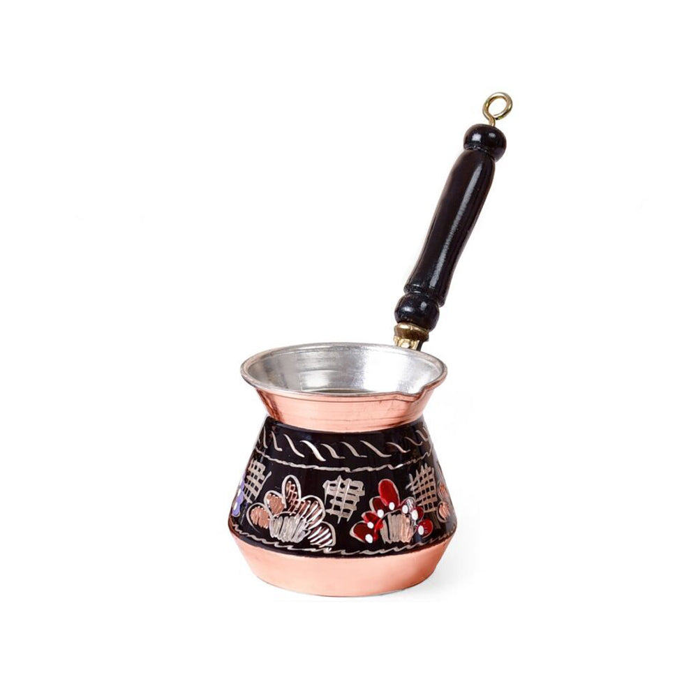 Copper Coffee pot - Small - Black - 2 Cups