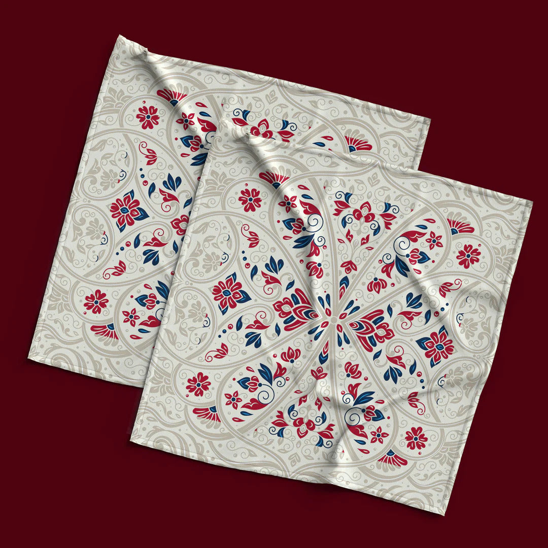 Corner Tablecloth Square - Bustan Design - 60 x 60 cm