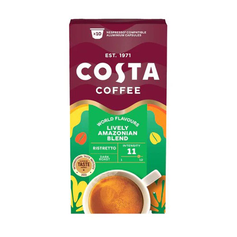 Costa Nespresso Compatible - Lively Blend - 10 Caspules