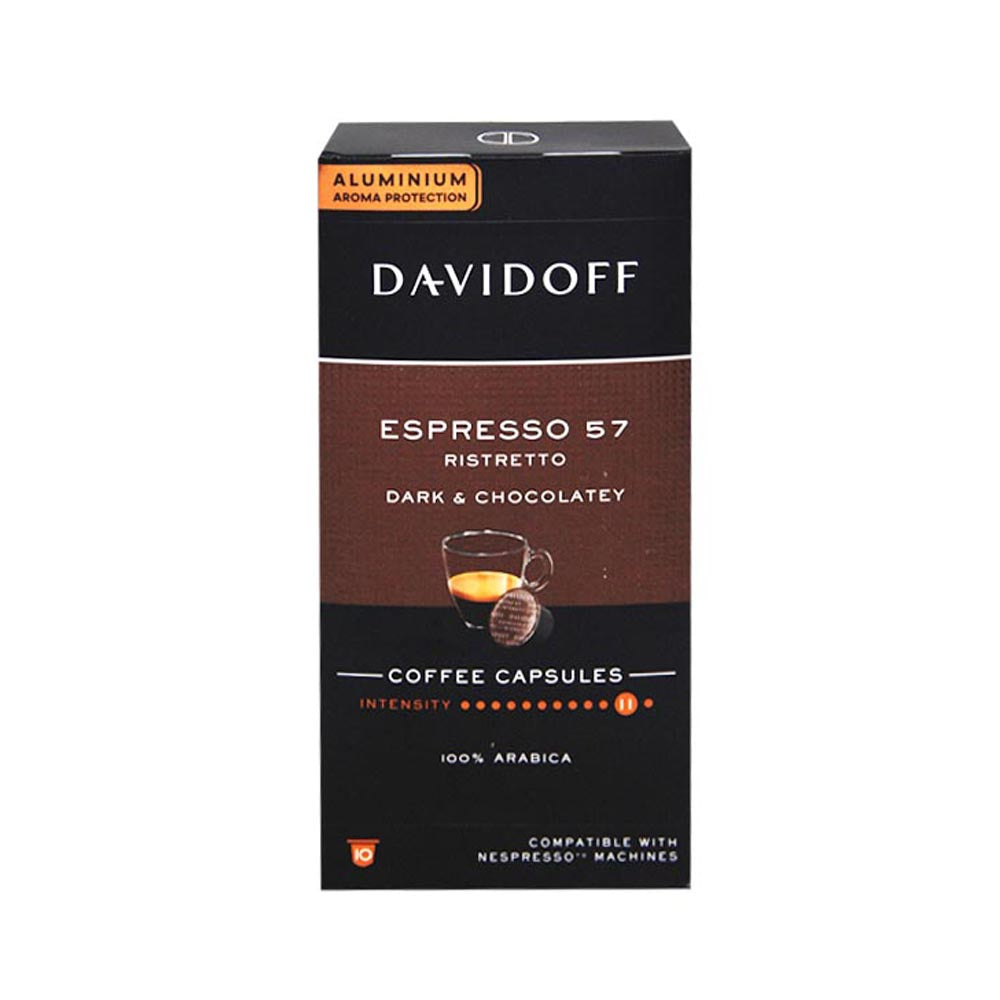 DAVIDOFF - Nespresso Compatible - Dark & Chocolatey - 10 Capsules