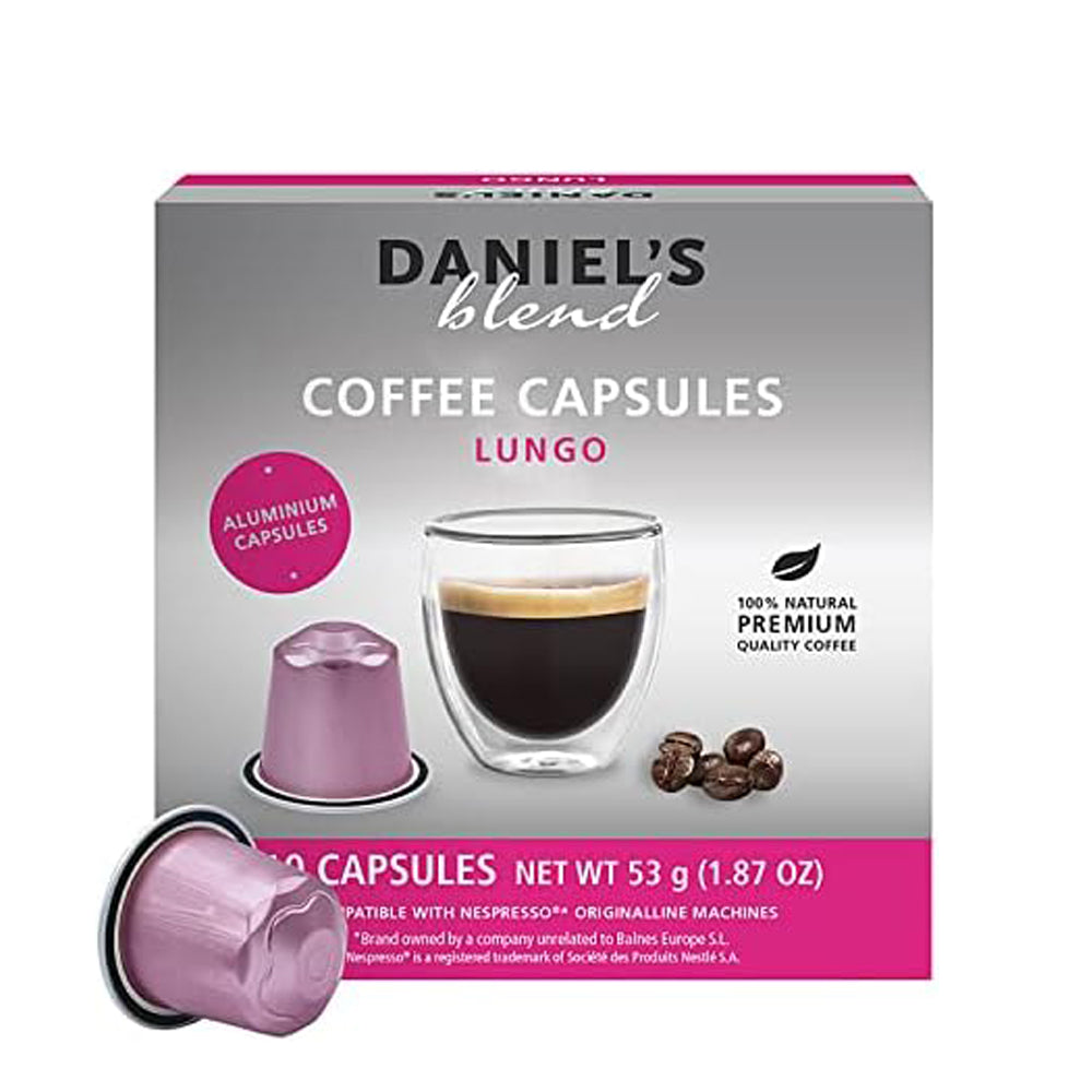 Daniel's Blend Lungo - 10 Aluminium capsules