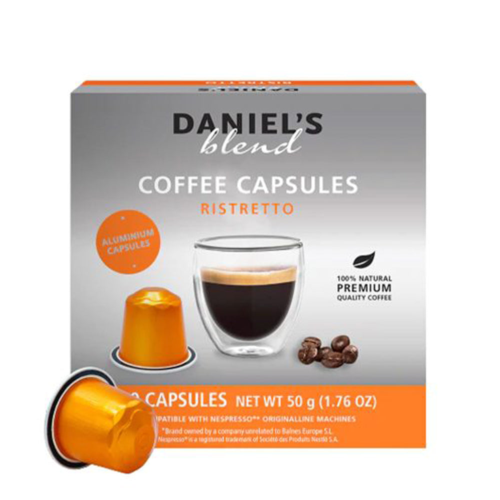 Daniel's Blend Ristretto - 10 Aluminium capsules