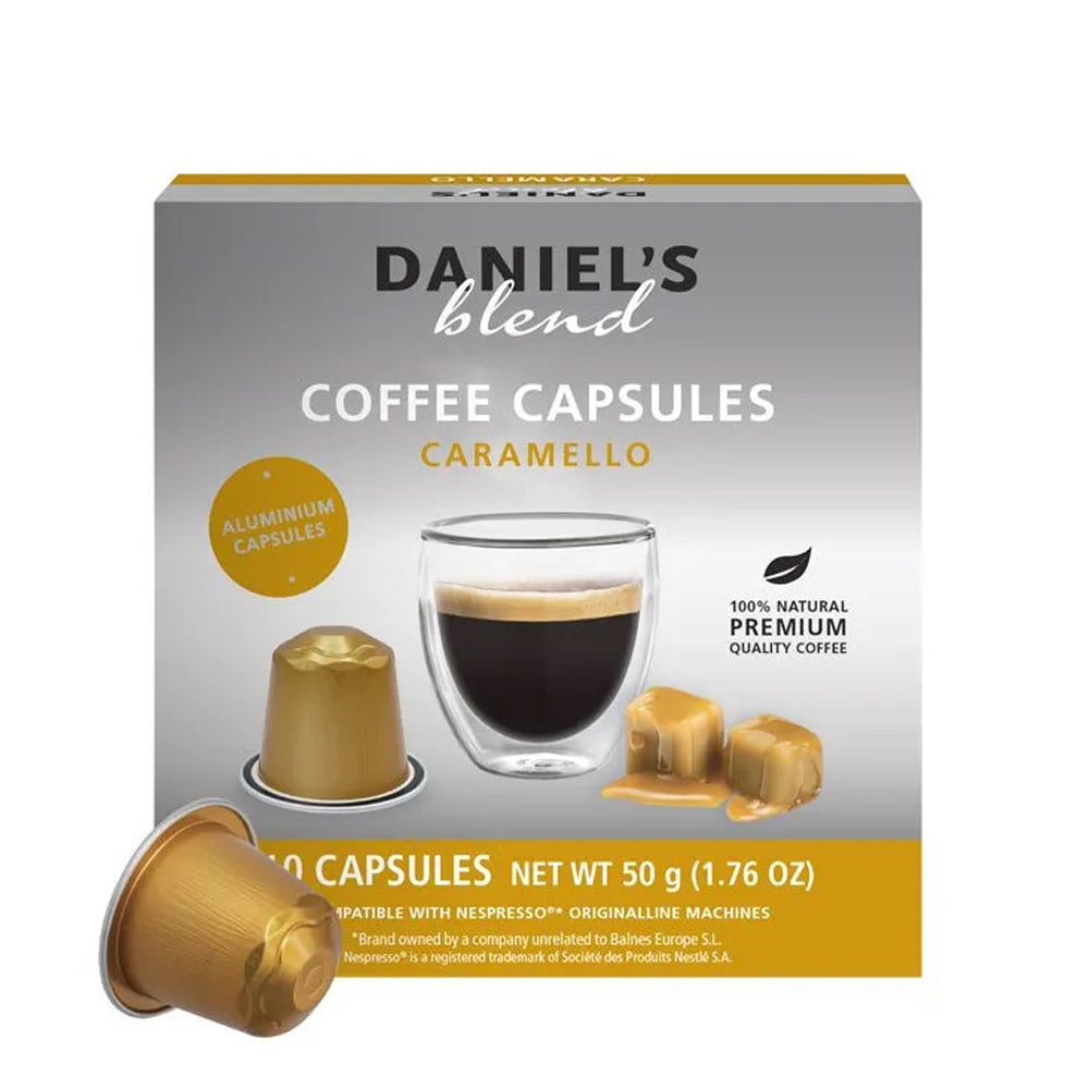 Daniel`s Blend - Nespresso Compatible - Caramel - 10 capsules