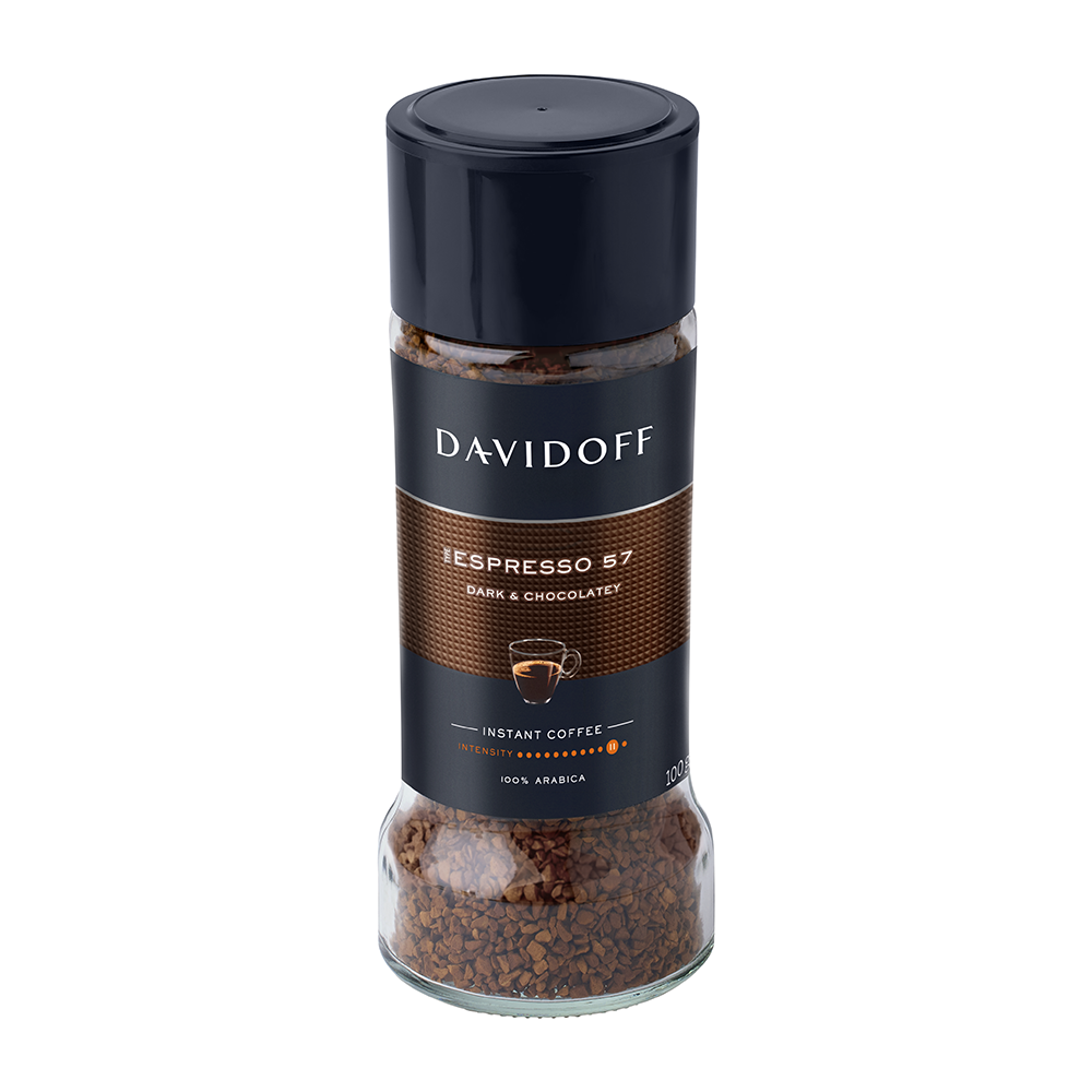 Davidoff - Instant Coffee - Espresso 57 - Dark& Chocolatey - 100g