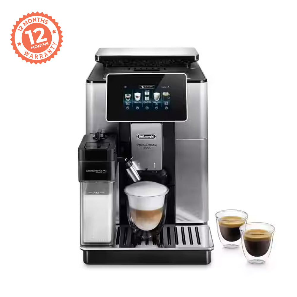 De'Longhi PrimaDonna Soul Automatic Coffee Makers Bean To Cup ECAM610.75.MB