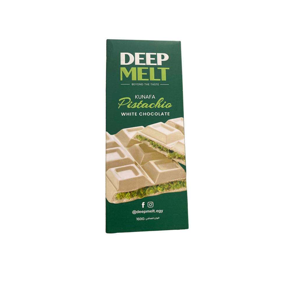 Deep Melt - Kunafa Pistachio White Chocolate - 160g