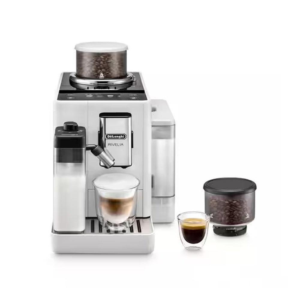 Delonghi - Rivelia Bean To Cup Espresso Machine EXAM440.55.W - White