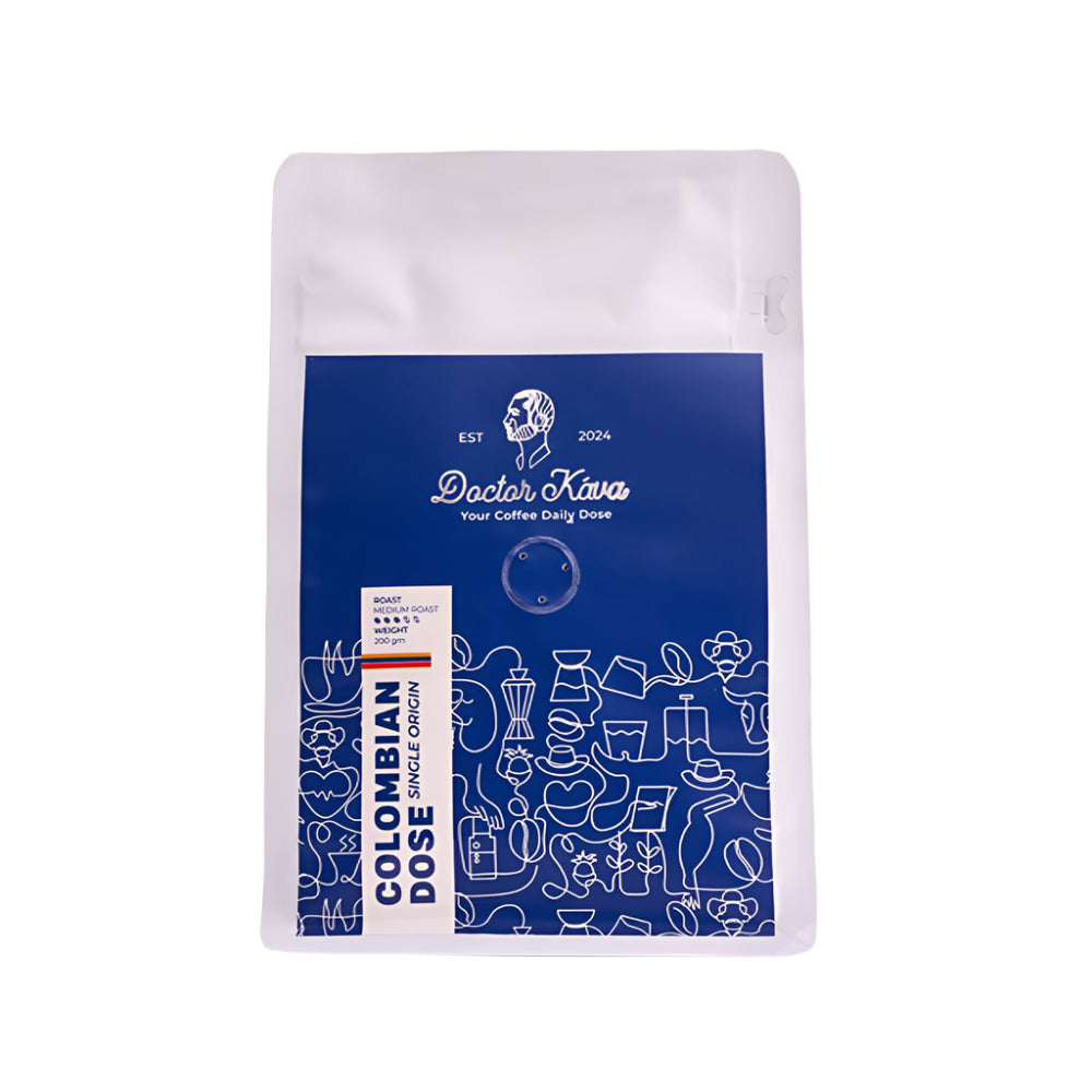 Doctor Kava - Whole Beans Coffee - Colombian Dose single origin - 200g