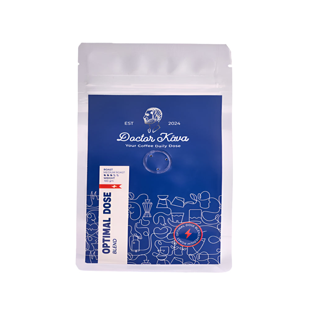 Doctor Kava - Whole Beans Coffee - Optimal Dose Blend - 200g