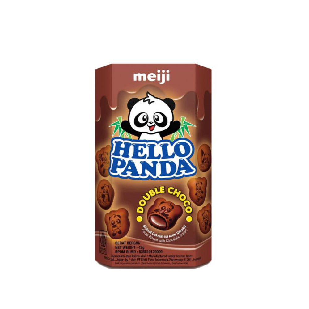Meiji - Hello Panda Double Choco - 42g