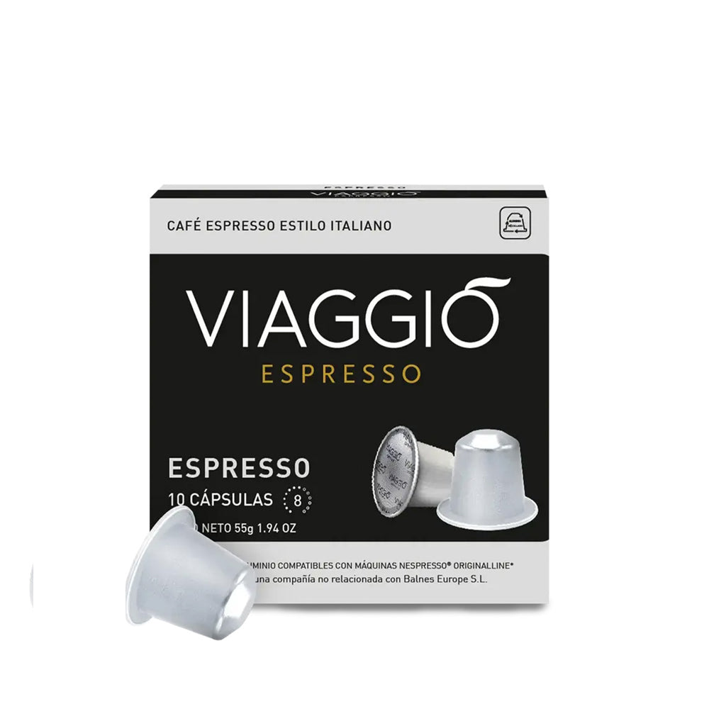 Viaggio Cafe - Nespresso Compatible - Espresso - 10 capsules (Best Before 2/11/2025)