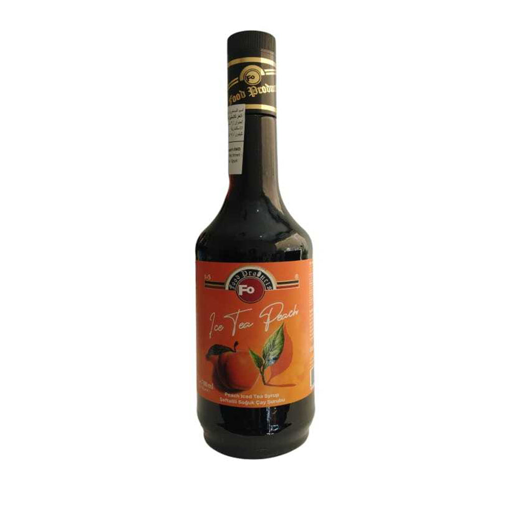 Fo - Flavored syrup - Peach Iced Tea Syrup - 700ml