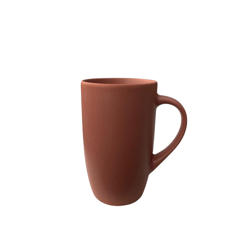 Grade A Porcelain Mug - Hilton - Red Matte - 300 mL