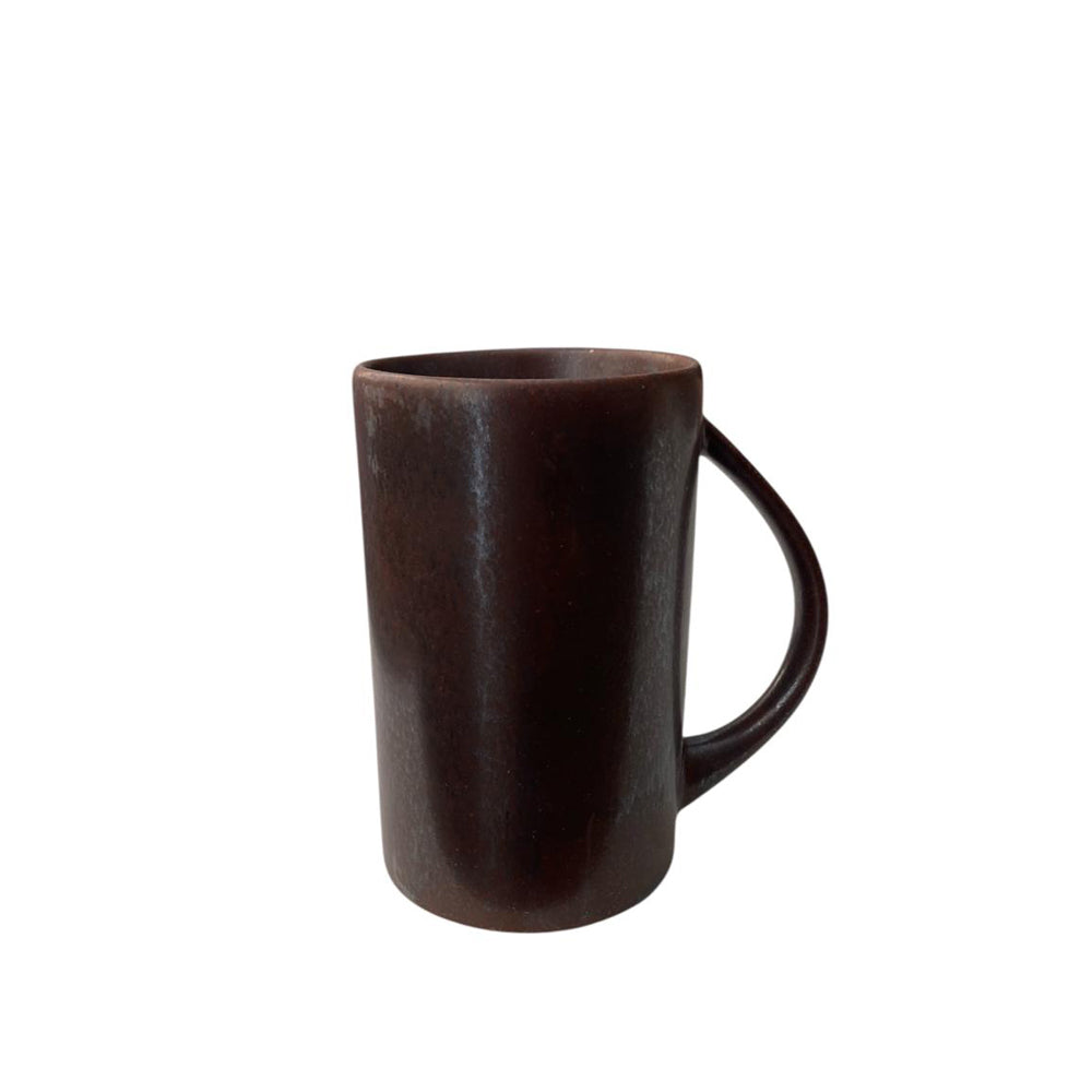 Grade A Porcelain Mug - Matte Brown - 300 mL