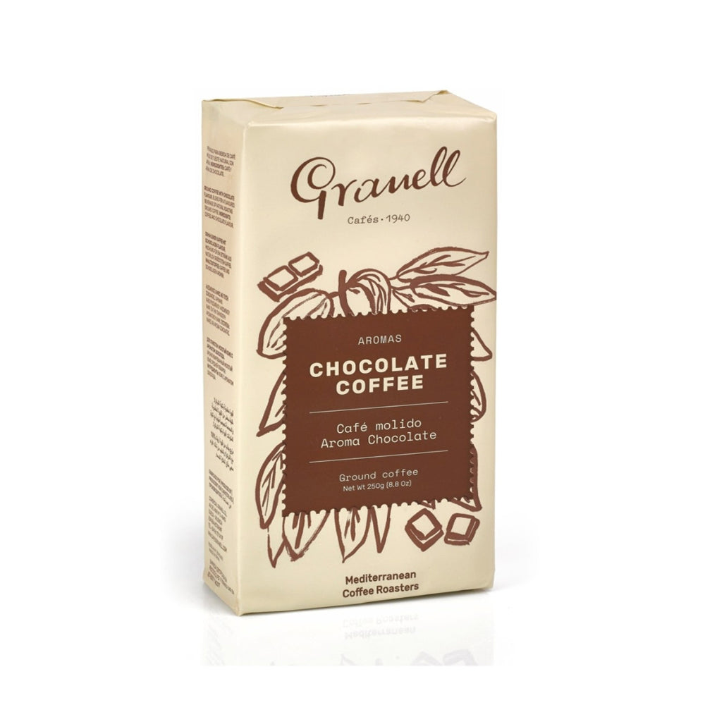 Granell - Espresso Ground Coffee 100% Arabica - Chocolate Coffee - 250g