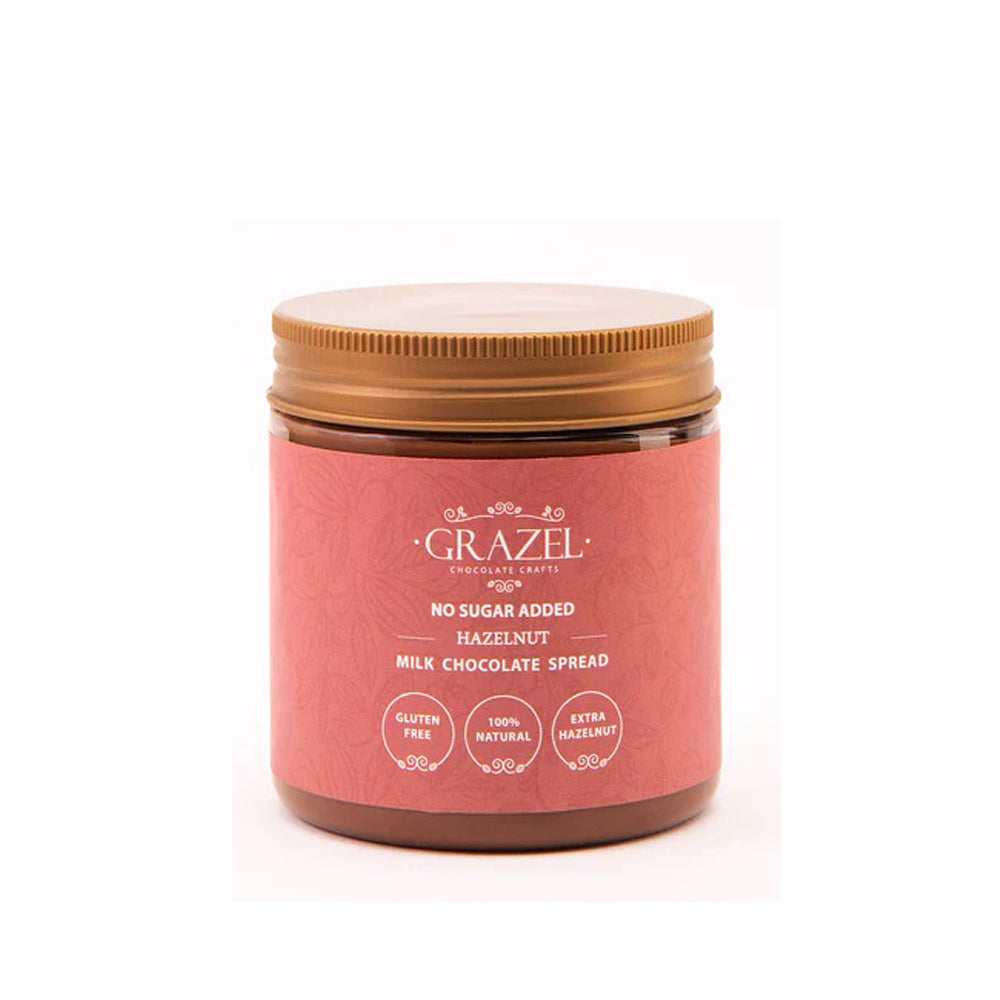 Grazel - Sugar Free Milk Chocolate Spread - Hazelnut - 285g