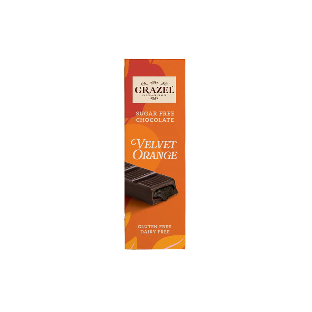 Grazel - Sugar free chocolate with Velvet Orange - 35g