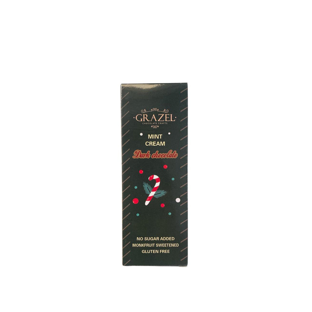 Grazel - Sugar free Dark chocolate with Mint Cream - 40g