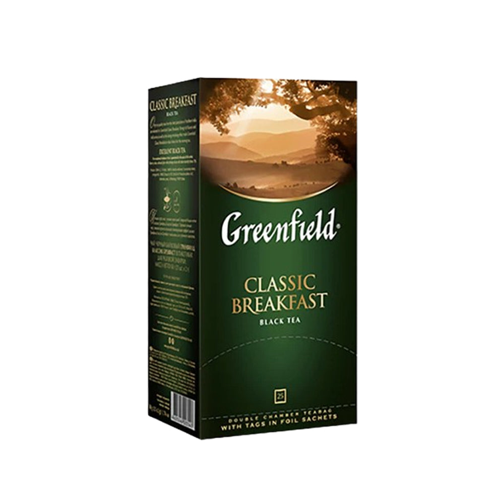 Green Field - Black Tea - Classic Breakfast - 25 Tea Bags